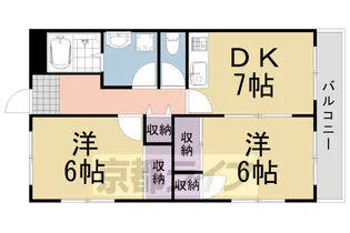 メゾンドエトワール【203号室】の間取り
