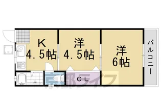 第一ミノコーポ【112号室】の間取り