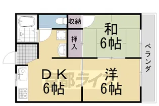 フレグランスミヤオ【1階】の間取り