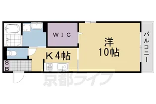サウス・フォリア【1階】の間取り