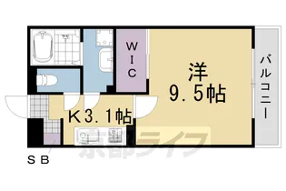 サウス・フォリア【3階】の間取り