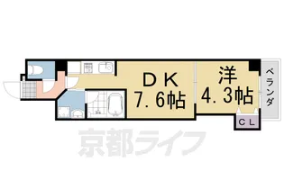アメイジング桂【2階】の間取り