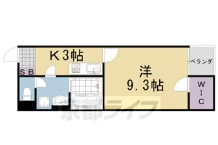 レオネクスト西芝【202号室】の間取り