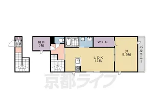 シャーメゾンKojima【2階】の間取り