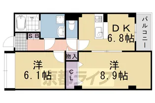 サンフィオーレ【1階】の間取り
