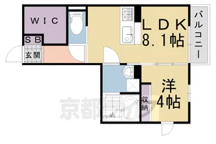 アプリコット【1階】の間取り