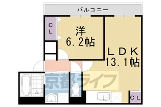 アネックス久我の杜 五番館【3階】の間取り