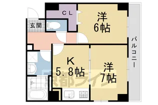 アルディエンテ Y&J【1階】の間取り