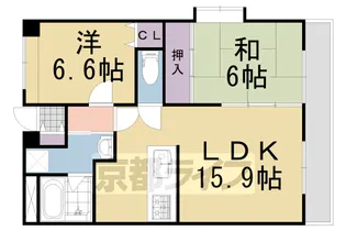 ルピナス・ヴィータ【501号室】の間取り