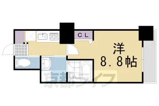 グランレブリー洛西口【3階】の間取り