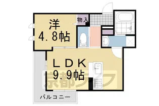 Calda Casa【2階】の間取り