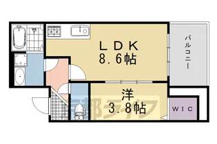Lito(リート)【3階】の間取り
