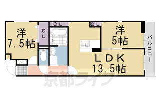 glanz CLK いちご館【2階】の間取り