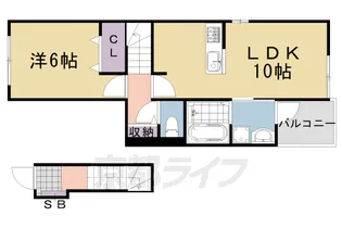 桂川サニーライフ【2階】の間取り