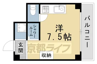 エスポワール里西【202号室】の間取り