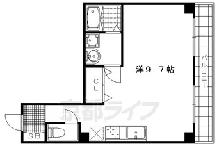 メゾン・ドゥ・ヨーヨ【401号室】の間取り