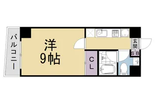 京都府京都市右京区西京極畔勝町【マンション】の間取り