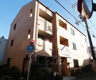 京都府京都市中京区聚楽廻南町【マンション】の外観
