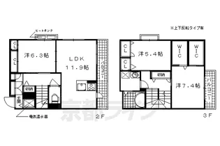 La vie Futur【2階】の間取り