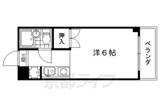 COSMO PALACE【402号室】の間取り