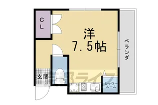 アーキスKG【202号室】の間取り
