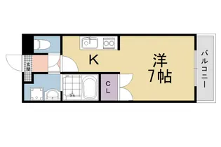メゾンくるまざき【301号室】の間取り