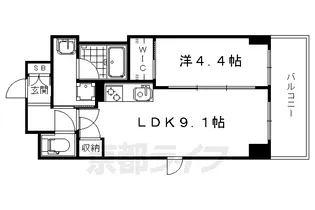 SHAMAISON JJ【305号室】の間取り