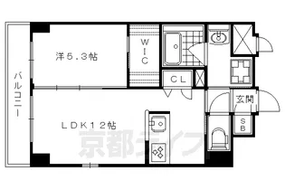 SHAMAISON JJ【513号室】の間取り