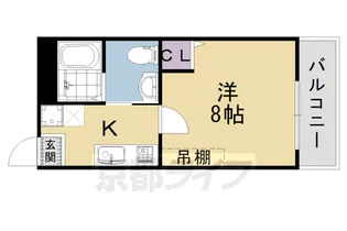 フラッティケイ【1階】の間取り