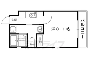 エスパシオ梅津【4階】の間取り