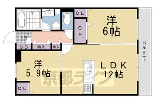 コンフォールZEN【1階】の間取り