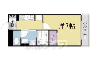 グランツ錦【2階】の間取り