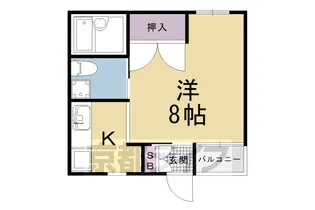 KASIN【1階】の間取り