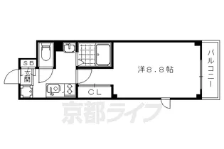 エレファント花園【303号室】の間取り
