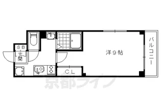 エレファント花園【407号室】の間取り