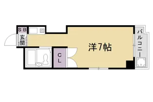 グレイス寺田【3C号室】の間取り
