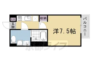 A・CORSO 太秦【1階】の間取り