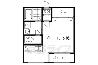 プランドール【5階】の間取り