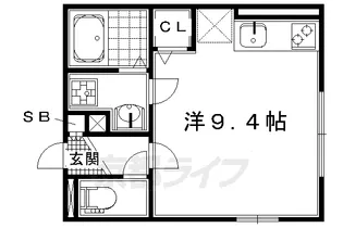 カーサ デル マッティーノ【2階】の間取り