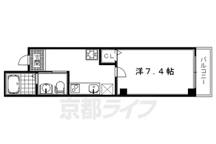 MESA VERDE 一条【302号室】の間取り