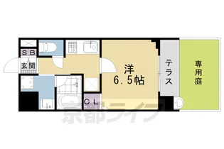 京都府京都市下京区西七条北月読町【マンション】の間取り