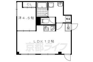 八木ビル【5階】の間取り