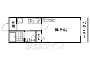 MESA VERDE 紫竹【3階】の間取り