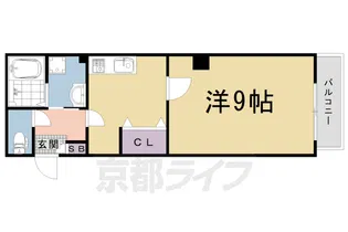ソフィア円町【4階】の間取り