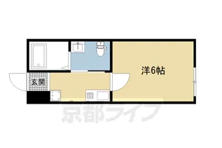 京都府京都市中京区壬生松原町【マンション】の間取り