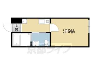 京都府京都市中京区壬生松原町【マンション】の間取り