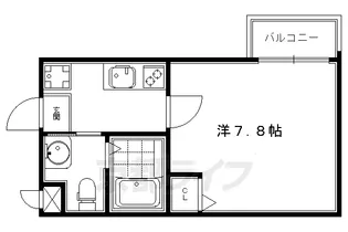 カーサ・フォレスタ2【1階】の間取り