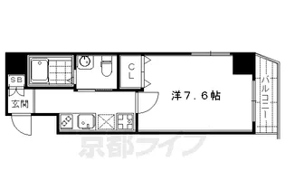 K・CASA大宮【6階】の間取り
