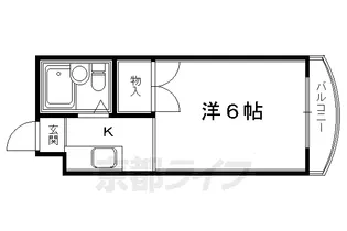 アビタサノ【403号室】の間取り