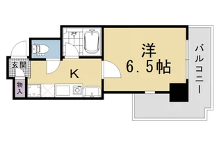 サンシティ烏丸【7階】の間取り